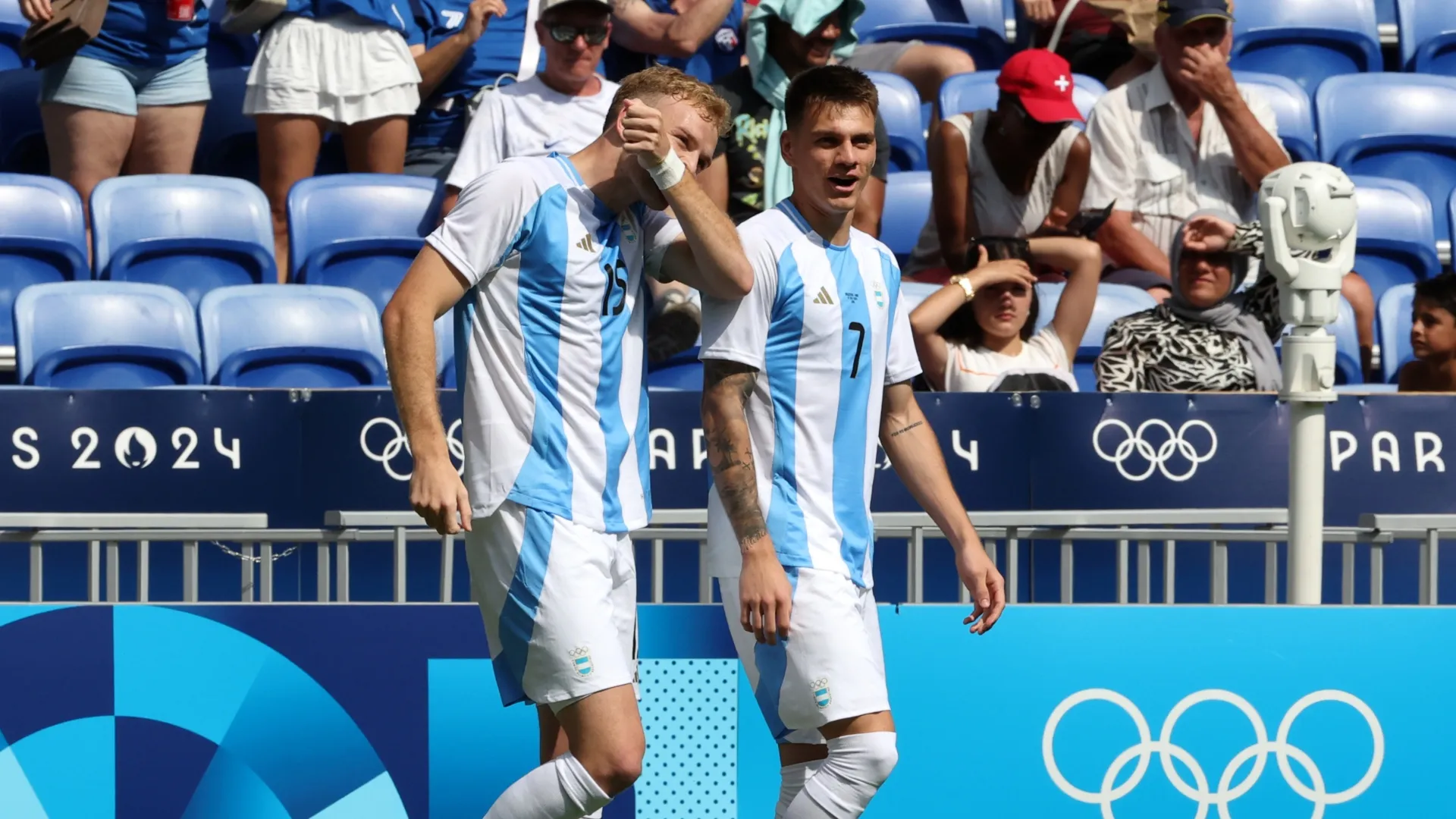 La frase premonitoria de Kevin Zenón a Luciano Gondou antes del triunfo de la Selección Argentina