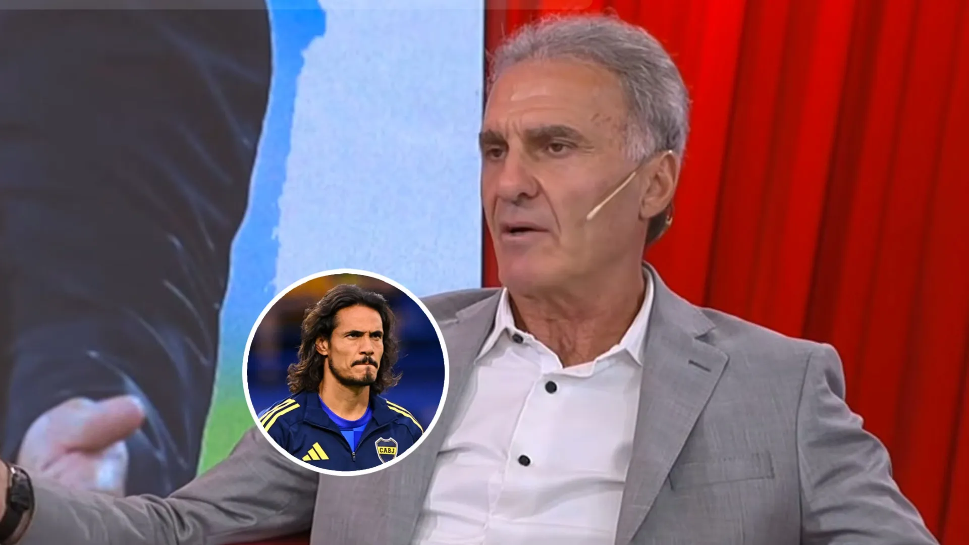 Oscar Ruggeri liquidó a Cavani por su presente en Boca: "Tiene que dejar de jugar"
