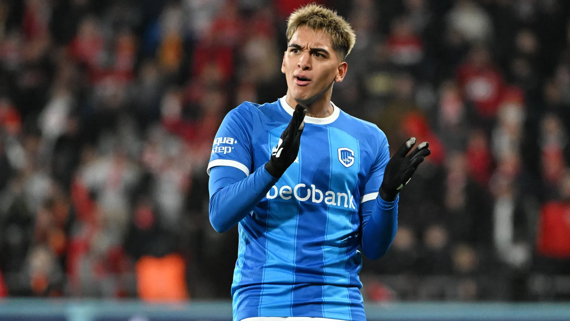 Matías Galarza, jugador de Genk