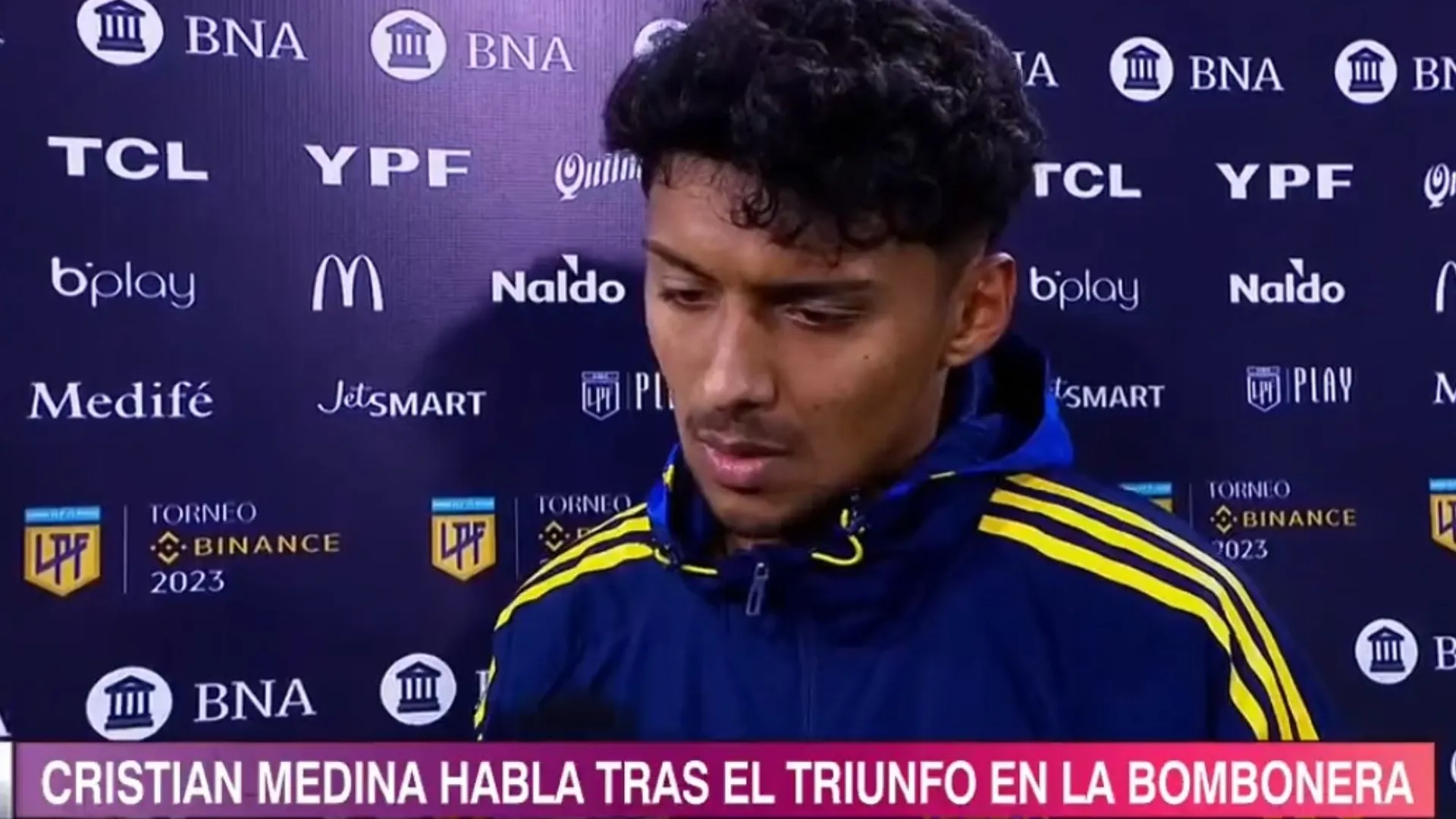 Tras otro partidazo personal, Medina destacó lo mejor de la victoria de Boca