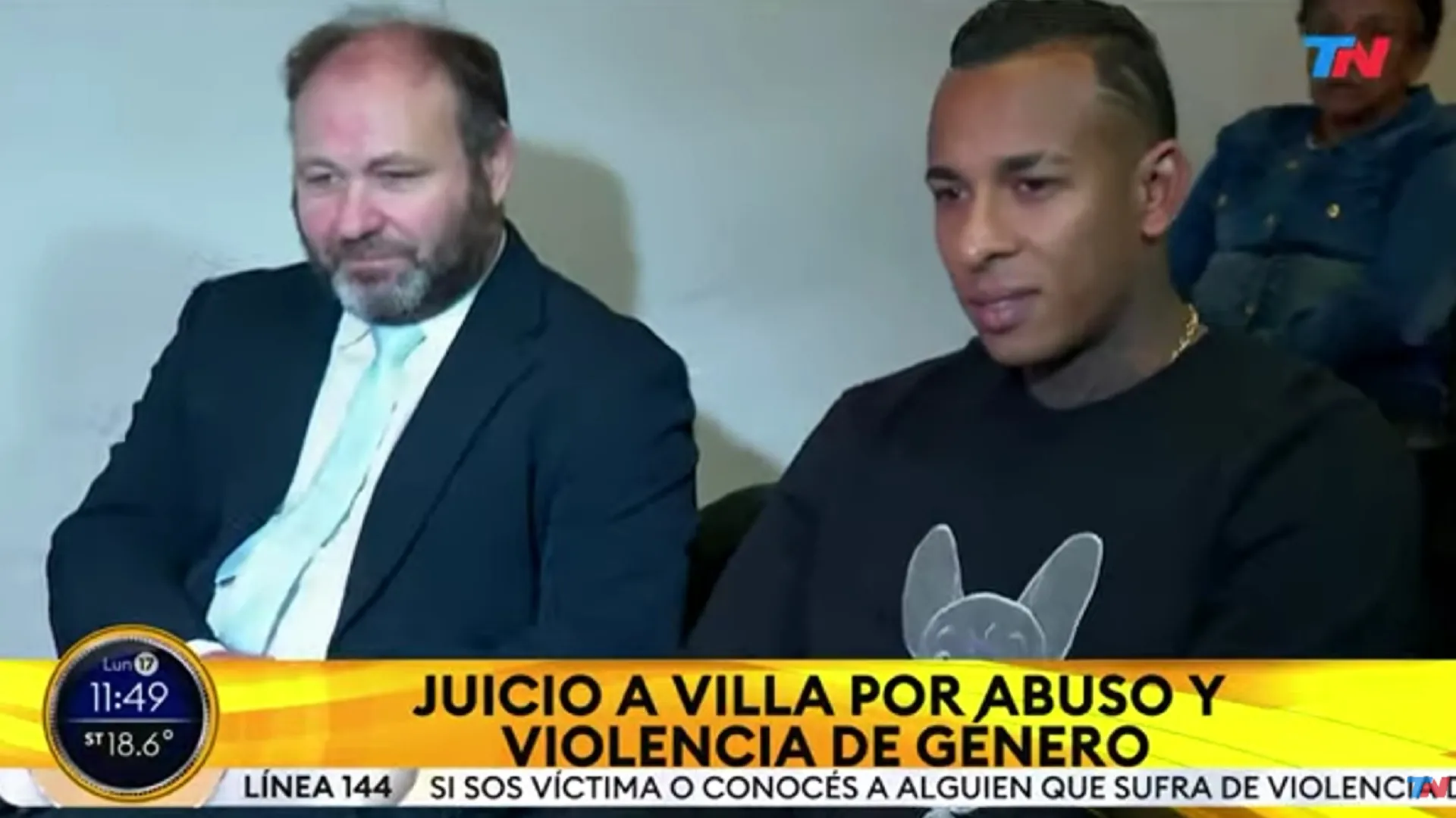 Juicio a Villa: qué dijo la denunciante y cómo reaccionó el jugador