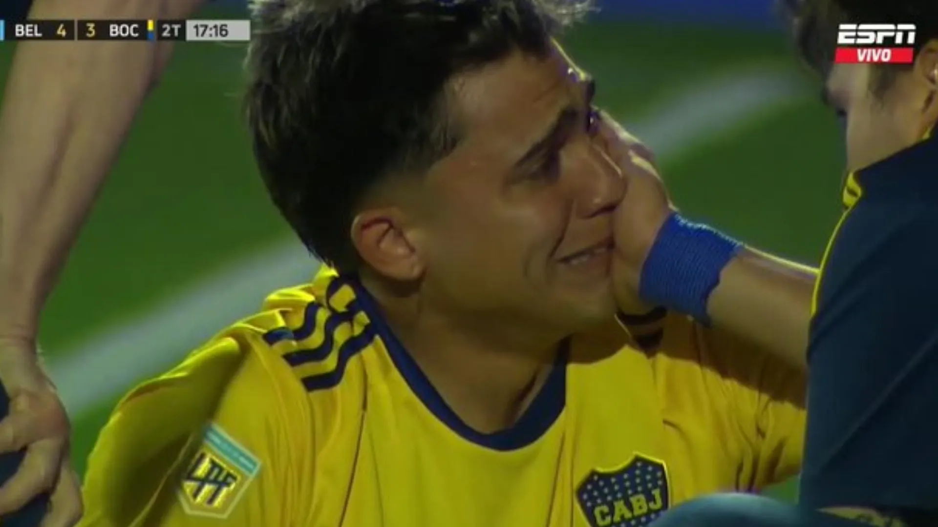 Se confirmó la durísima lesión de Zeballos: qué tiene el delantero de Boca