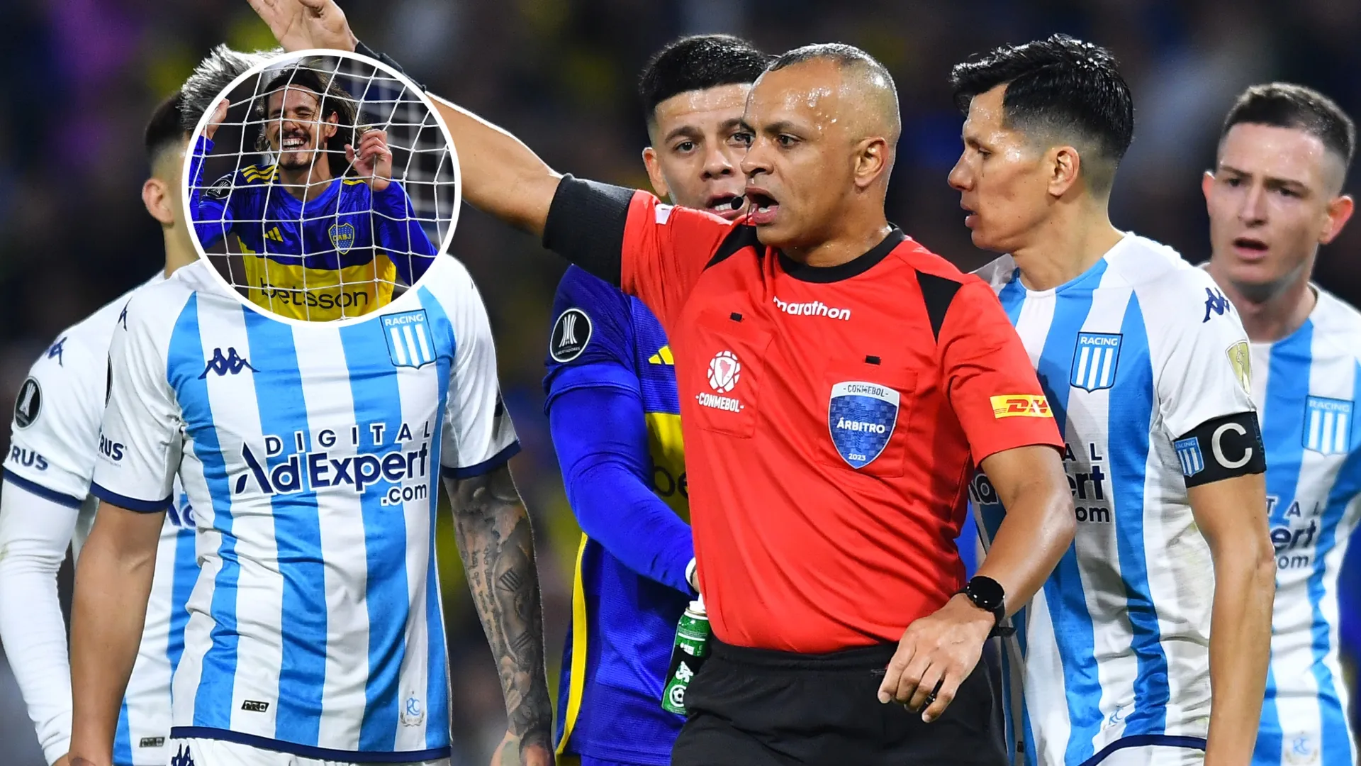 Audio revelado: la verdadera razón por la que el VAR anuló el gol de Cavani