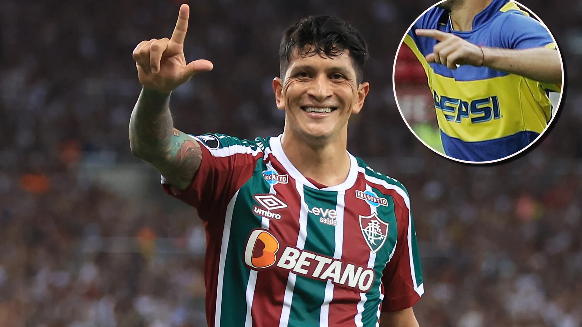 Germán Cano, delantero de Fluminense