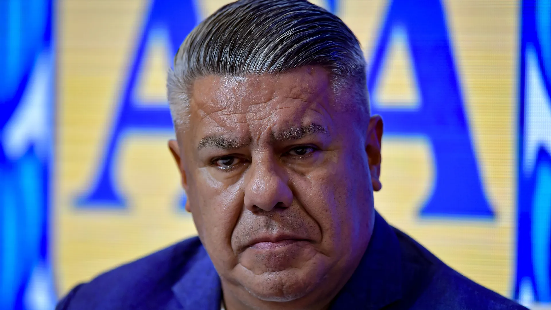 Claudio Tapia, presidente de la AFA