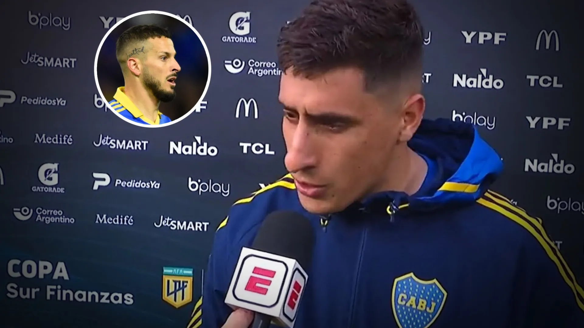 Merentiel reveló cómo fue la charla con Benedetto por el penal: "Me dijo..."