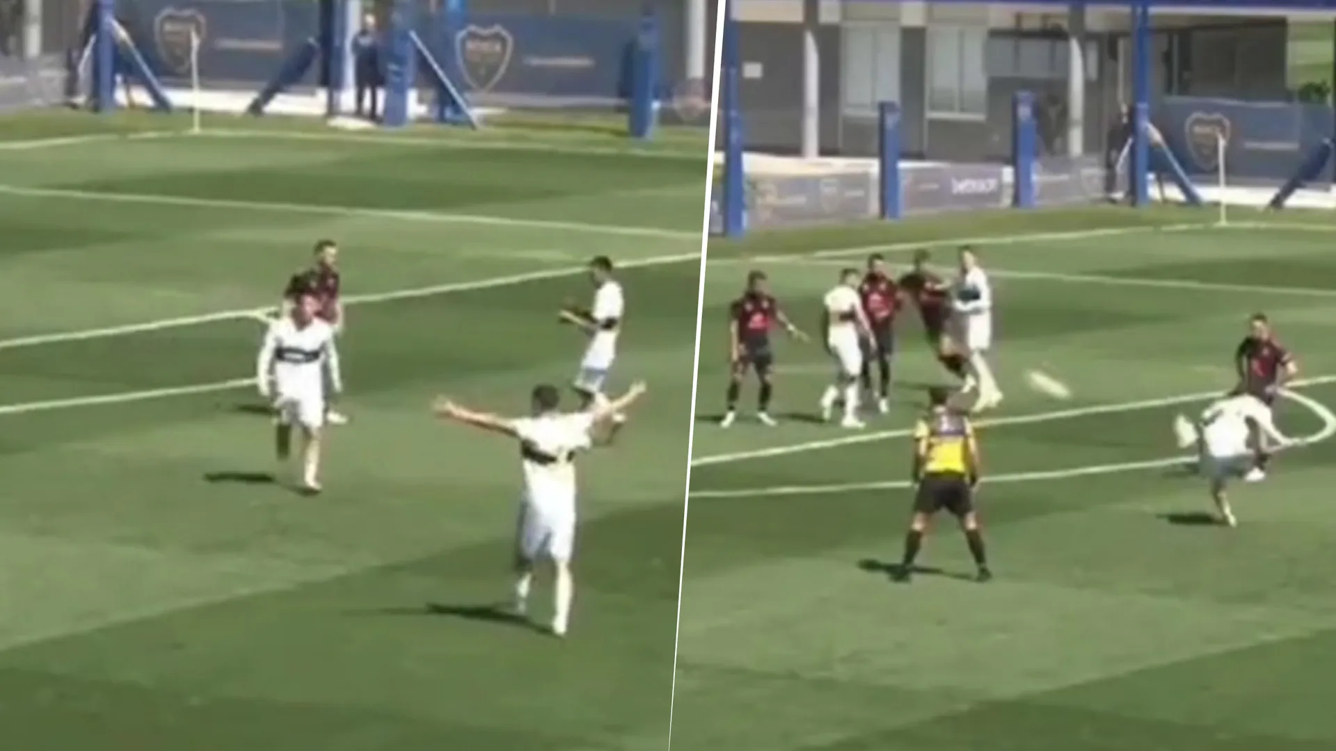 Gol de Taborda vs. Belgrano en Reserva