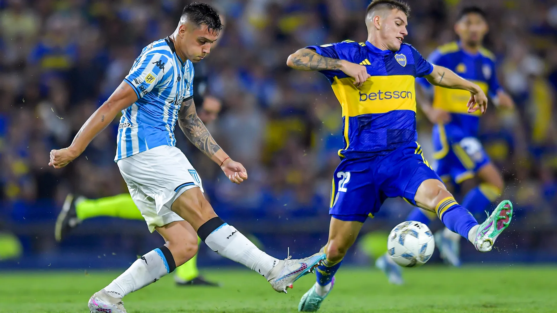 Boca vs. Racing en 2024