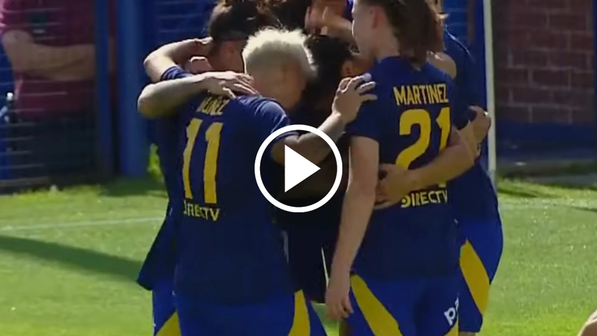 VIDEO | Las Gladiadoras de Boca golearon 4 a 1 a River en el Superclásico femenino