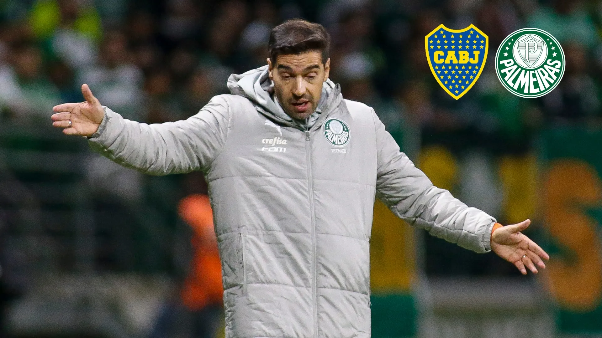 La frase del DT de Palmeiras que sorprendió a todos en Brasil antes del partido con Boca: "Si tuviera ruedas..."