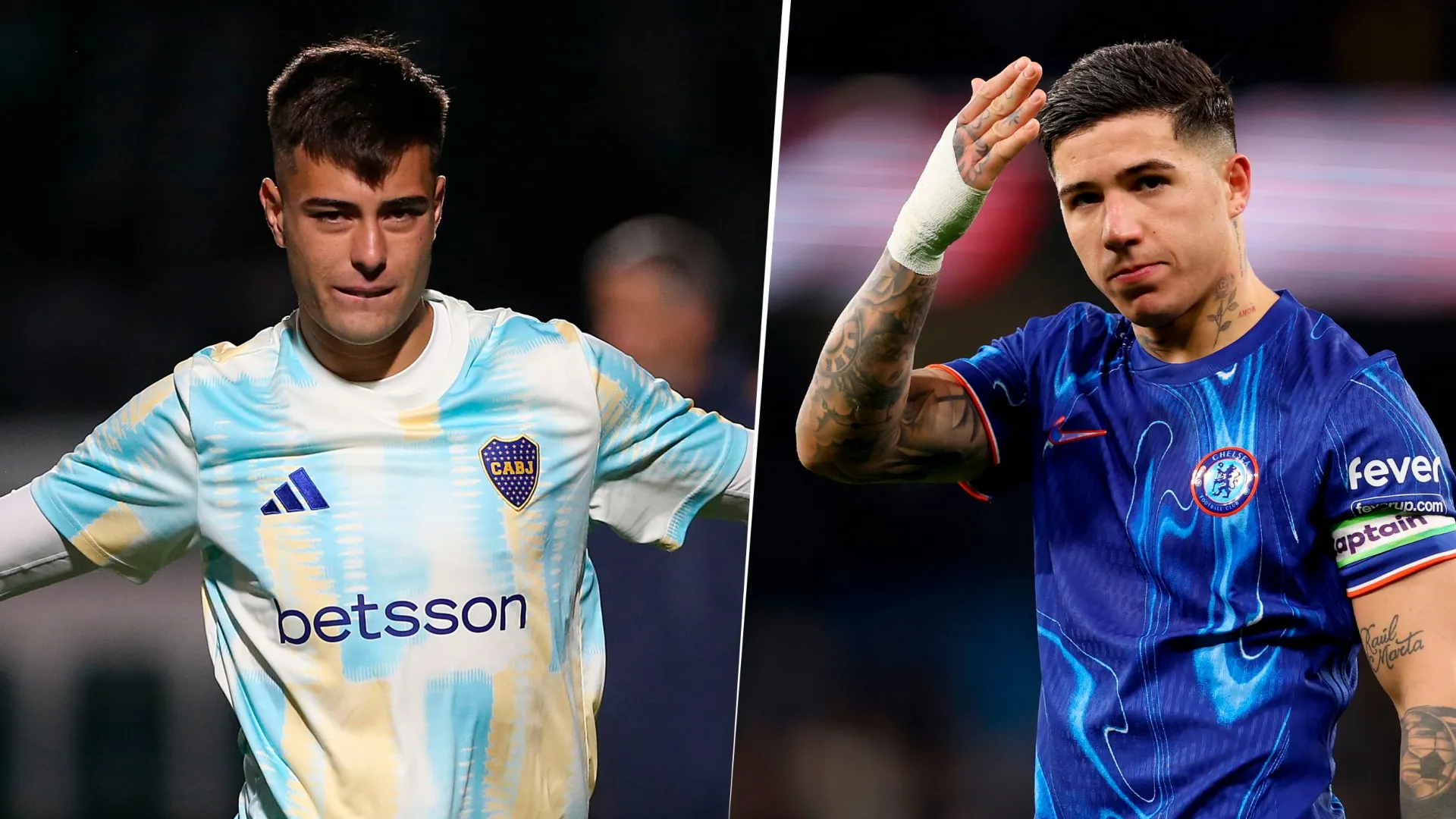 Ex Boca | Enzo Fernández le dedicó una historia a Aaron Anselmino