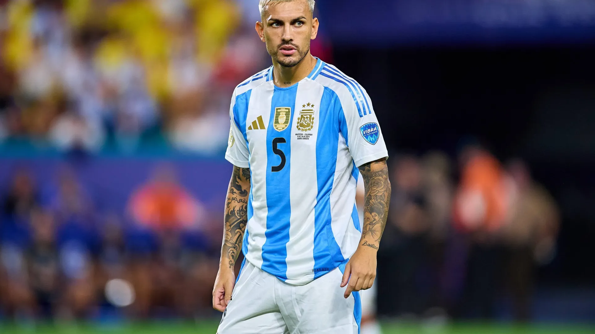 Leandro Paredes en la Selección Argentina