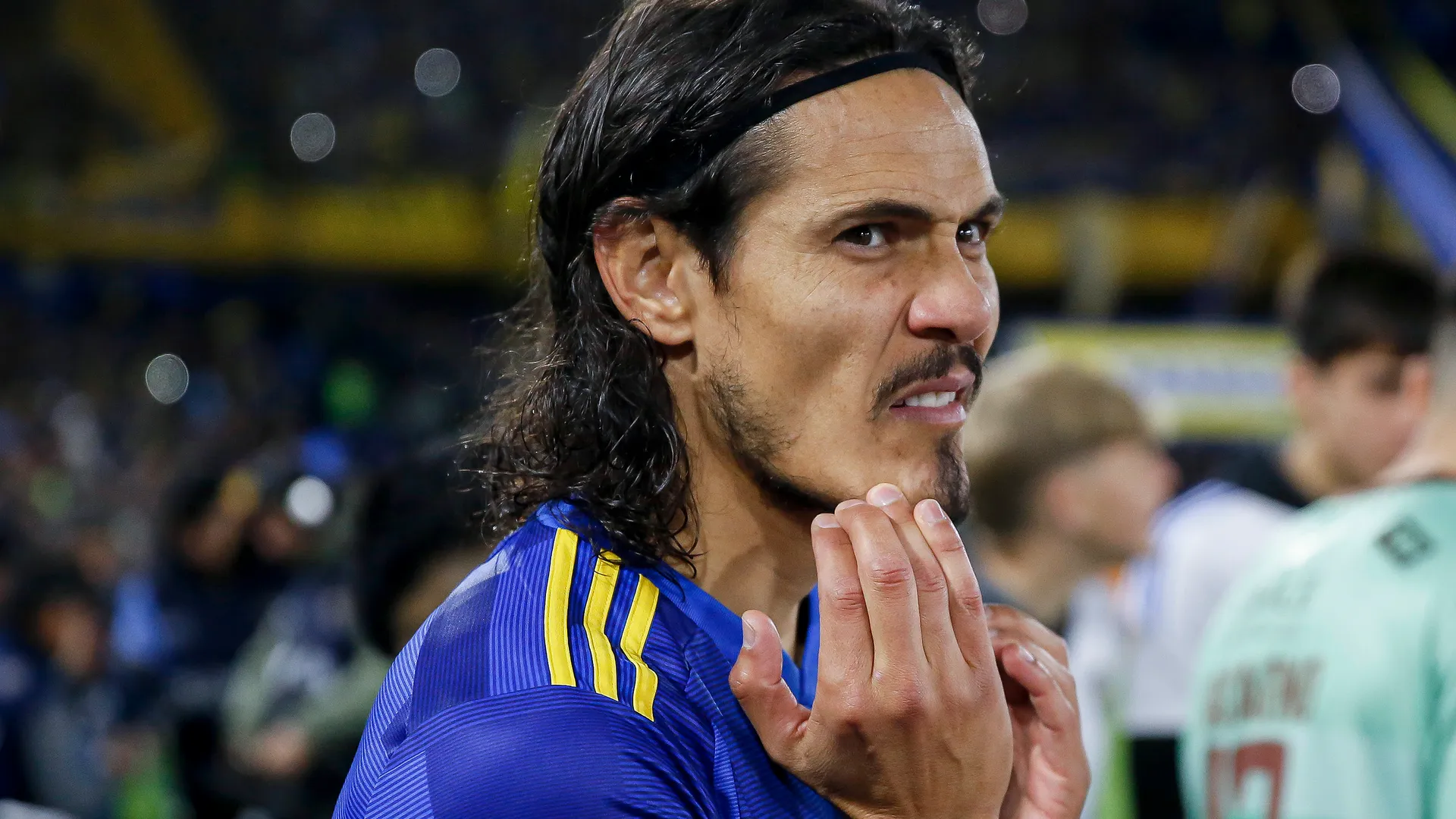 Edinson Cavani en Boca