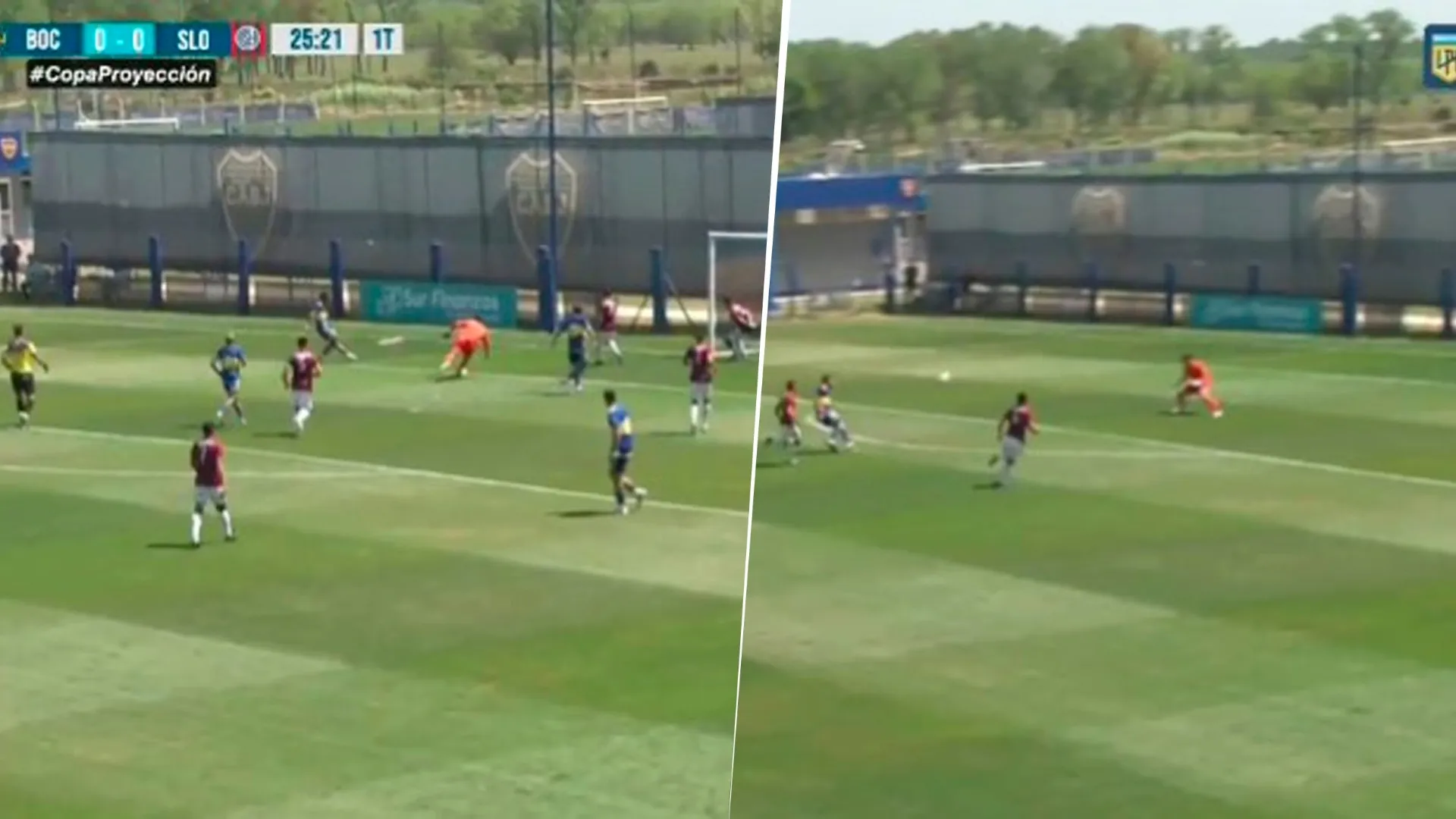 VIDEO | Con un GOLAZO de Nacho Rodríguez, Boca le ganó a San Lorenzo por 2-0 en Reserva