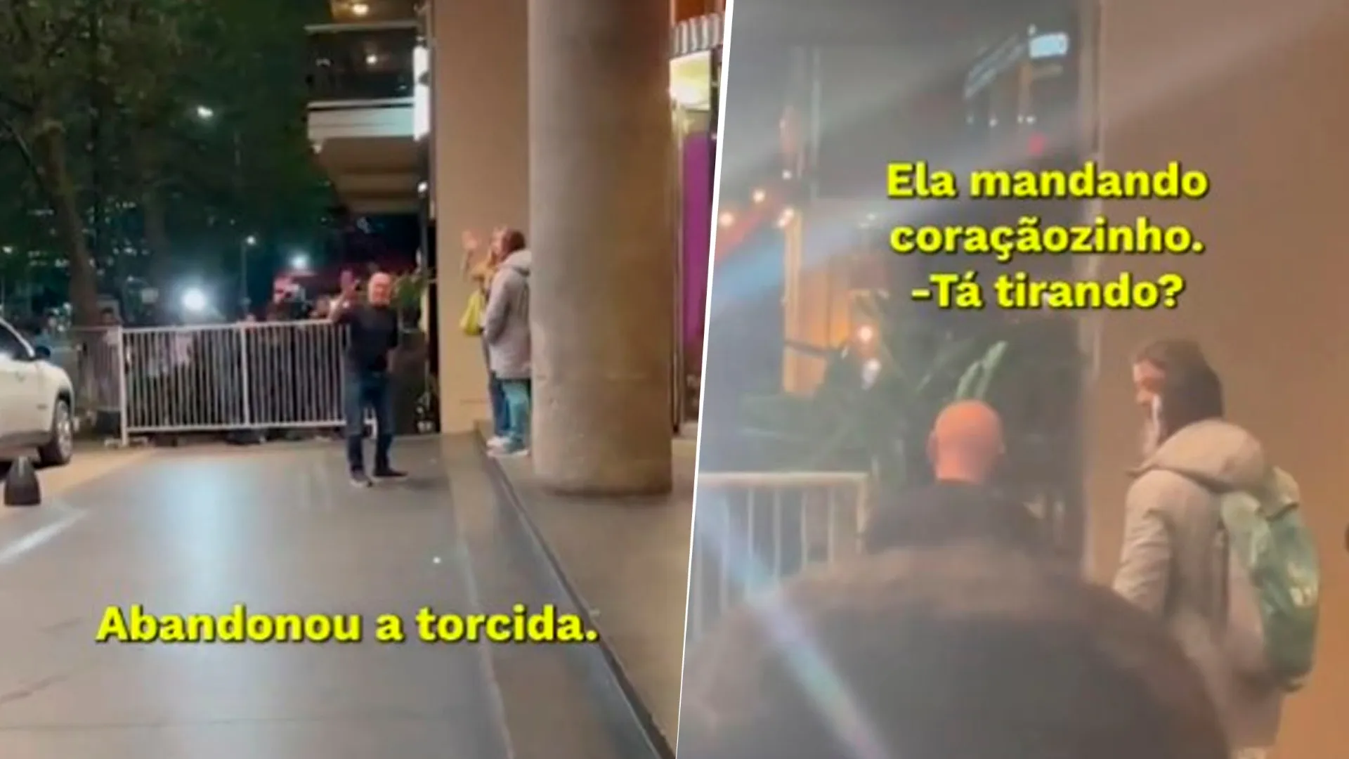 VIDEO | Tensión en Palmeiras: fuerte cruce entre la barra y la presidente del club en Buenos Aires