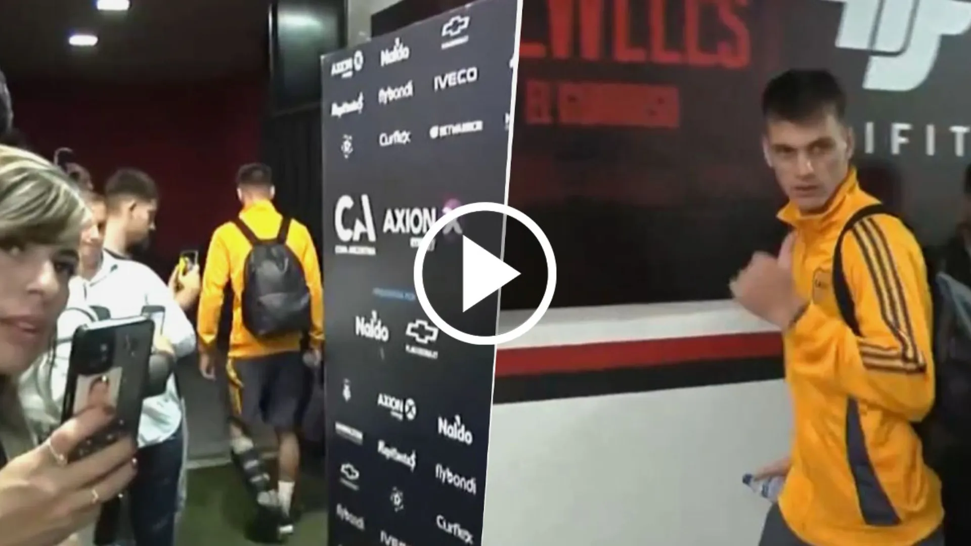 VIDEO | Así se retiró Kevin Zenón tras su lesión en el partido entre Boca y Gimnasia