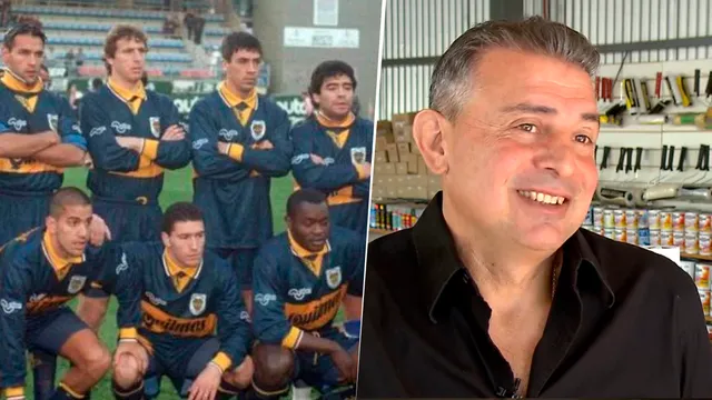 Darío Scotto llegó con Maradona a Boca y ahora trabaja en el mercado central: "No me lo quita nadie"
