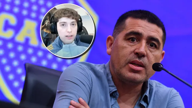 Davoo Xeneize, crítico con Riquelme por el presente de Boca