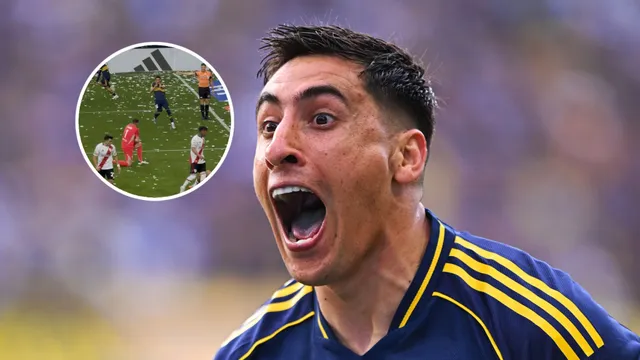 Merentiel y su divertida respuesta sobre su festejo de "ametralladora" a los jugadores de River: "A veces..."