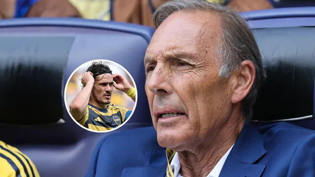 La firme postura de Miguel Ángel Russo con Edinson Cavani tras la eliminación en Copa Argentina