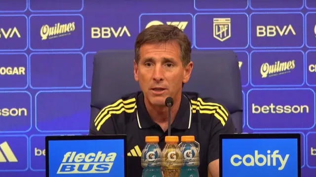 Úbeda le respondió al ex Boca que lo ve bien como DT: "El mérito es de Miguel"