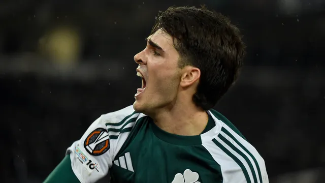 Volvió a marcar: los sorprendentes números de Vicente Taborda en Panathinaikos