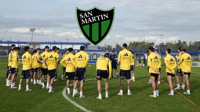 Otra salida: sin lugar en Boca, Sebastián Díaz Robles se fue a San Martín de San Juan