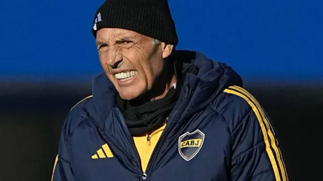 Sin Cavani: el equipo que probó Miguel Ángel Russo en la práctica de Boca en La Bombonera