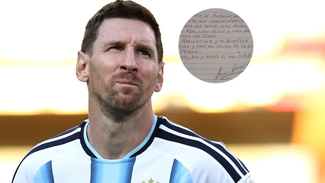 La carta de un multicampeón con Boca para Messi. 