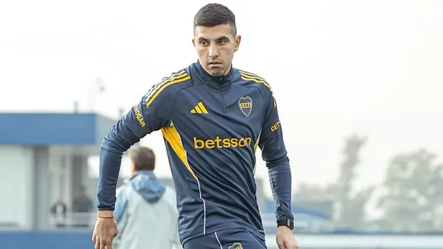 Alivio para Russo: Rodrigo Battaglia volvió a entrenar a la par en Boca