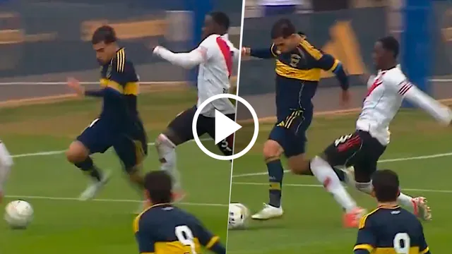 La falta sobre Gonzalo Gelini en el Superclásico de Reserva que reclamó todo Boca