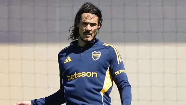 ¿Edinson Cavani juega contra Belgrano? La novedad en la práctica de Boca que deja claro el panorama