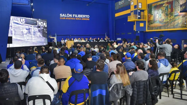 Asamblea en Boca: superávit récord y la resolución final con el Hard Rock y la expulsión de un  socio