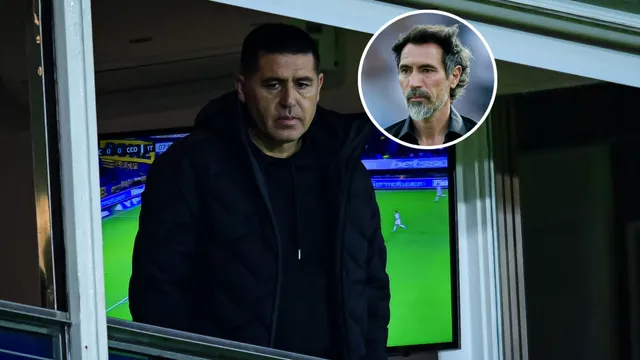 La postura de Riquelme con Eduardo Domínguez, en medio de los rumores que vinculan al DT con Boca