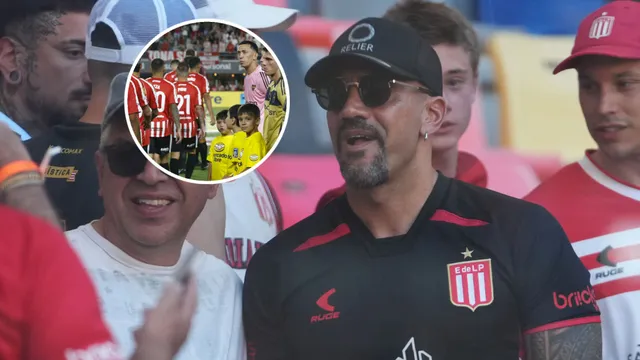 Verón subió una picante historia por el pasillo de Boca a Estudiantes: "Qué raro..."