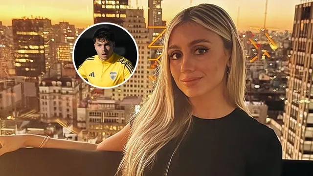 La historia de Morena Beltrán para Lucas Blondel tras su gol en Reserva de Boca: "No les creas..."