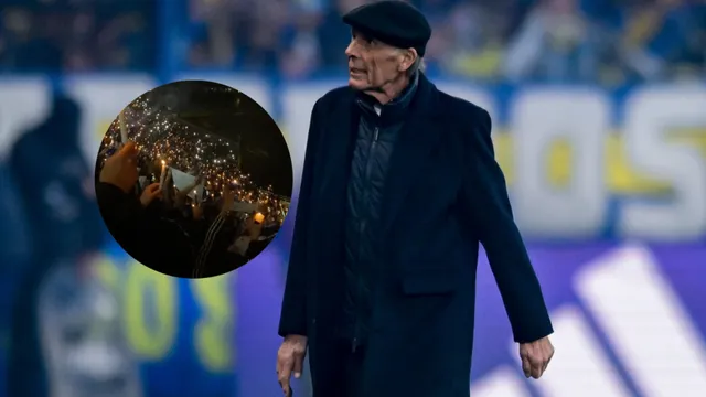 El conmovedor mural de Millonarios para Miguel Ángel Russo: "Jamás te olvidarán"