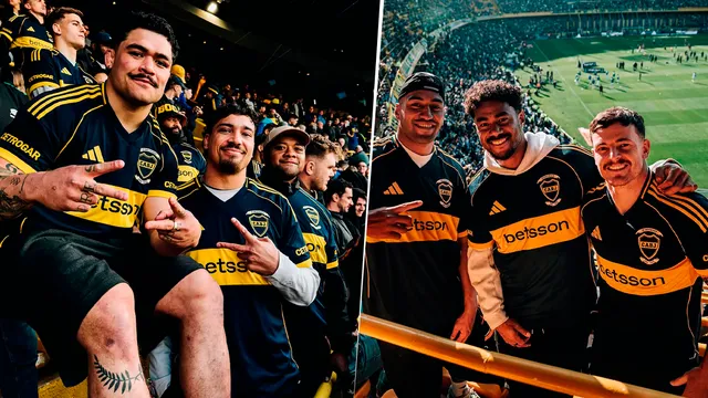 Los All Blacks quedaron conmovidos en su visita a La Bombonera: "Cantaron durante tres horas"