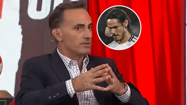 Diego Latorre, duro contra Edinson Cavani: "Para Boca no es una pérdida que no juegue"