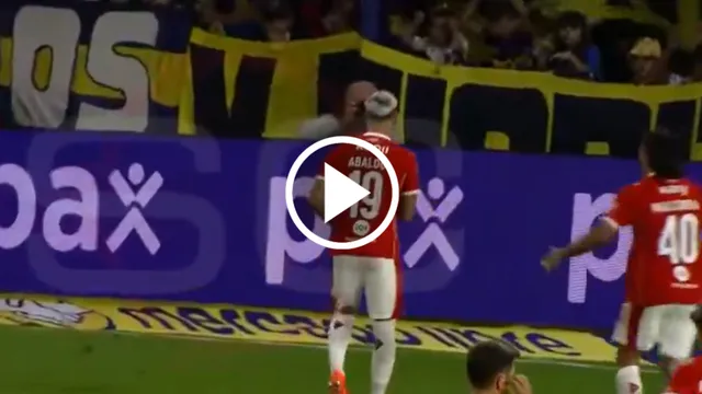 Independiente pegó primero: el gol de Abaldo para abrir el partido ante Boca