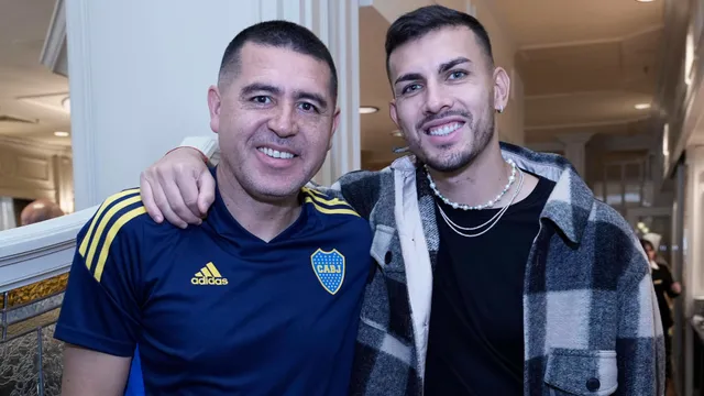 Riquelme se reunió con Leandro Paredes luego del Boca-Benfica: qué hablaron y la respuesta del jugador