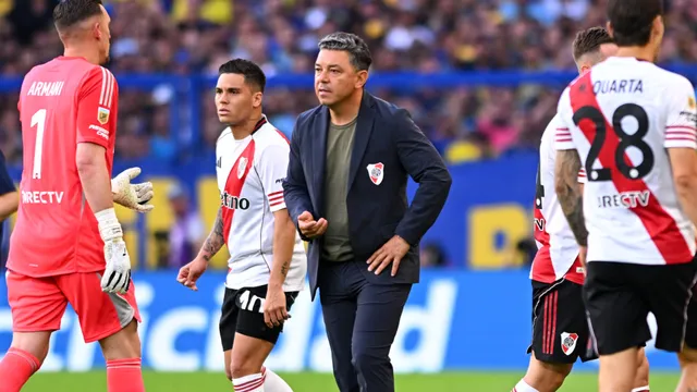 Boca los destrozó: Gallardo borró en River a Paulo Díaz y Miguel Borja tras la paliza