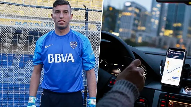 Sorpresivo cambio: Bruno Galván pasó de jugar en Boca a ser conductor de Uber