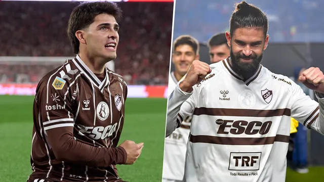 Vicente Taborda y Nicolás Orsini en Platense