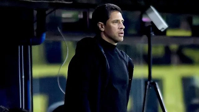 Sebastián Domínguez dio una estadística que lo dejó tranquilo en la derrota ante Boca