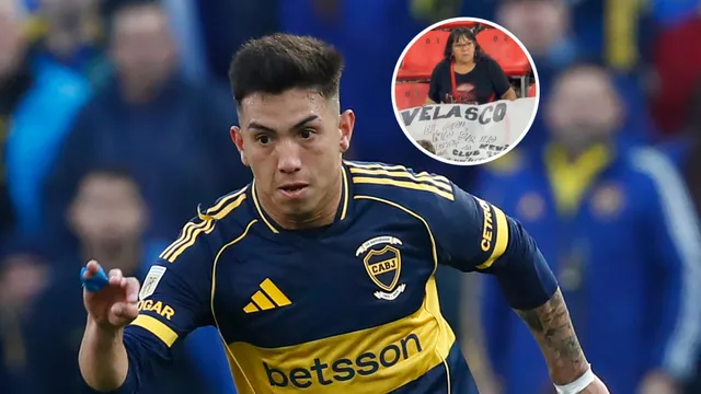 Polémico cartel para Alan Velasco de la hinchada de Independiente: "Te dimos de comer"