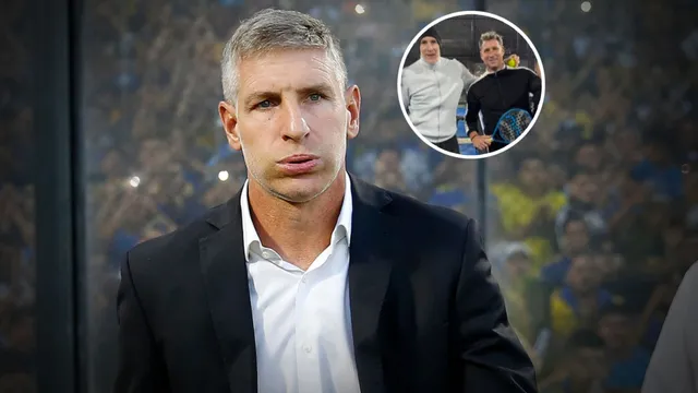 Palermo se lanzó como jugador de pádel, con un ex Boca como dupla