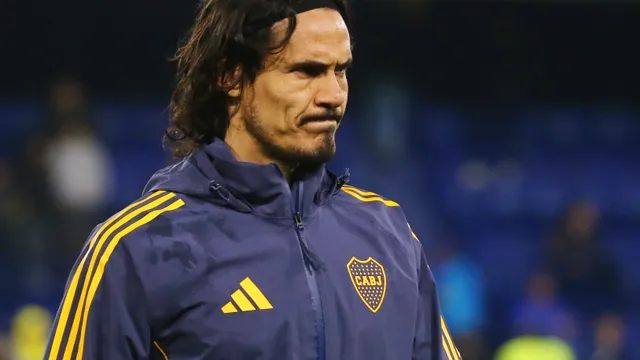 Edinson Cavani, delantero de Boca