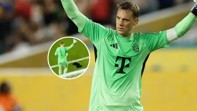 No se vio: el gesto de Manuel Neuer a los hinchas de Boca ni bien terminó el partido con triunfo del Bayern Munich