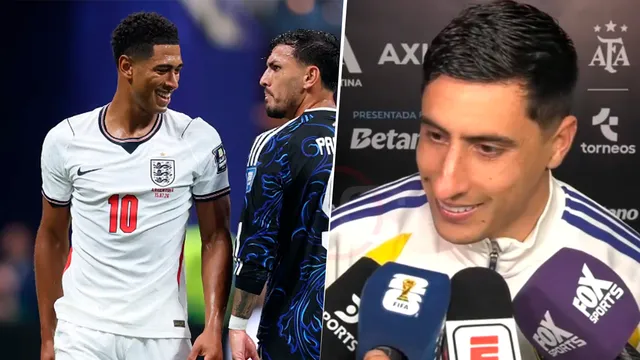 La divertida respuesta de Merentiel sobre el duelo Paredes con Bellingham en el Mundial 2026: "Sabés cómo le pego una patada..."